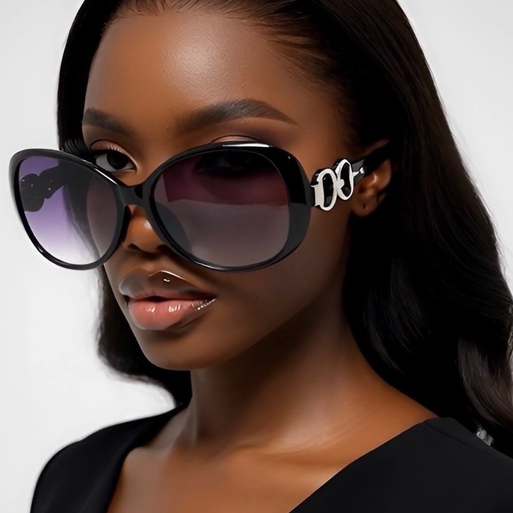 Women Oversized Sunglasses Ladies Wide Shield Designer Shades Elegant Eyewear